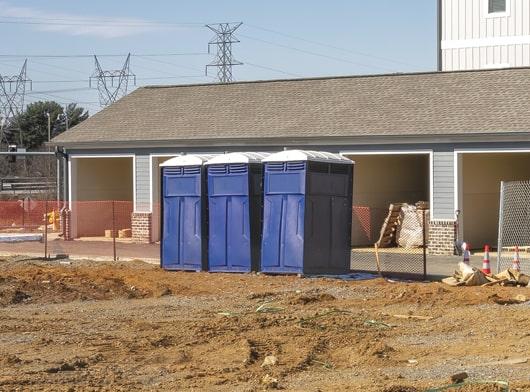 construction portable toilets are designed for sanitation and cleanliness, with regular professional servicing and cleaning to ensure safety and hygiene on the construction site